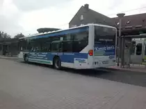 Mercedes Citaro I am Stadtbahnenpunkt Wettbergen der Linien 3 und 7 in Hannover, am 07.06.2011.