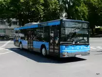StadtBus Bregenz - MAN W 4315 BB bei der zufahrt zu den Bushaltestellen vor dem Bahnhof in Bregenz am 24.05.2011