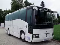 O 404 aus Bosnien und Herzegowina wartet in Ried i.I. auf Fahrgste;110414