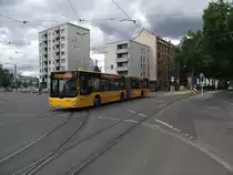 Ein MAN Lions City der MVG in Mainz am 14.06.11