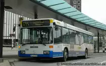SWS 704 (SG SW 108) mit Weru Werbung. 
Aufgenommen auf der Klnerstr. in Solingen, 6.2.2011.