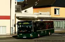 Ver 324 (EN VE 6324). Der Bus wirbt fr 100 Jahre Ver.
Aufgenommen am ZOB Hattingen/Ruhr, 7.2.2011.
