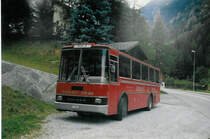 Aus dem Archiv: BVZ Brig - Nr. 1/VS 34'202 - Saurer/Lauber RH am 4. Oktober 1995 in St. Niklaus