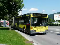 LandBus - Mercedes O 405 GN PT 15258 unterwegs in Bregenz am 24.05.2011