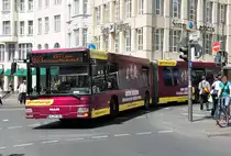 MAN Gelenkbus der RVK in der Bonner Innenstadt - 28.05.2011