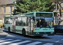MB O 405 N2, Linie 606 der SWB kurz vor`m Hbf Bonn - 08.04.2011