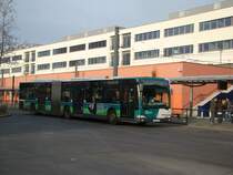 P:AV 947 erreicht kommend vom Bahnhof Pirscheide den Bahnhof Potsdam Hauptbahnhof am 26.12.2007