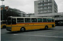 Aus dem Archiv: Lathion, Sion - Nr. 7/VS 12'858 - Setra am 5. Oktober 1995 beim Bahnhof Sion