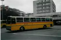 Aus dem Archiv: Lathion, Sion - Nr. 7/VS 12'858 - Setra am 5. Oktober 1995 beim Bahnhof Sion