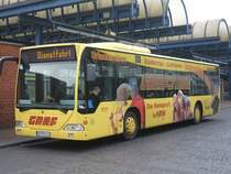 Im Auftrag der Bogestra , der MB Citaro ,Wagen 436 von 
Graf Reisen aus Herne, im Bochumer Hbf/Bbf.(26.12.2007)