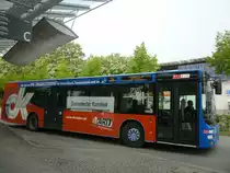 Der Wagen 92 ( Linie 204 ) f�hrt gerade los richting Huchting (Roland-Center).Der Wagen 92 war mit den Wagen 93 und 94 die ersten Lion's City
die 2007 die delbus bekommen hat.