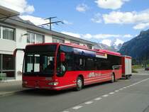 AFA Adelboden - Nr. 95/BE 26'774 - Mercedes Citaro am 19. Juni 2011 beim Bahnhof Frutigen