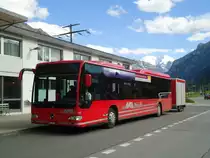 AFA Adelboden - Nr. 95/BE 26'774 - Mercedes Citaro am 19. Juni 2011 beim Bahnhof Frutigen
