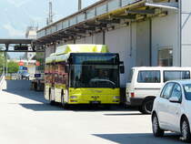Lichtenstein Bus - MAN  Nr.24  FL 28524 unterwegs auf der Linie 13 beim Bahnhof von Feldkich am 24.05.2011