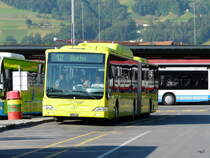 Lichtenstein Bus - Mercedes Citaro  Nr.40  FL 19140 unterweg auf der Linie 12 beim Bahnhof Buchs/SG am 24.05.2011