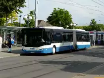VBZ - Neoplan Nr.555  ZH 730555 unterwegs auf der Linie 161 in der Stadt Z�rich am 10.06.2011