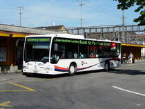 Regionalbus Lenzburg - Mercedes Citaro Nr.452  AG 369056 bei der Bushaltestelle beim Bahnhof Lenzburg am 23.05.2011