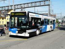 Regionalbus Lenzburg - Mercedes Citaro Nr.453  AG 8217 bei der Bushaltestelle beim Bahnhof Lenzburg am 23.05.2011