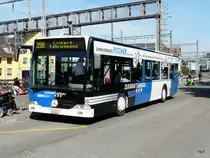 Regionalbus Lenzburg - Mercedes Citaro Nr.453  AG 8217 bei der Bushaltestelle beim Bahnhof Lenzburg am 23.05.2011
