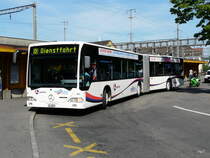 Regionalbus Lenzburg - Mercedes Citaro Nr.465  AG 18552 bei der Bushaltestelle beim Bahnhof Lenzburg am 23.05.2011