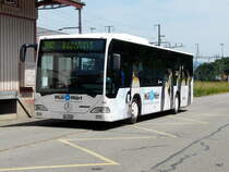 Regionalbus Lenzburg - Mercedes Citaro Nr.472  AG 18426 bei der Bushaltestelle beim Bahnhof Mgenwil am 23.05.2011