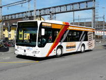 Regionalbus Lenzburg - Mercedes Citaro Nr.473  AG 6080 bei der Bushaltestelle beim Bahnhof Lenzburg am 23.05.2011