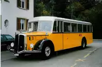 Aus dem Archiv: Roost, Steinhausen - ZG 4011 - Berna/Hess (ex AGO Olten Nr. 5) am 3. Oktober 1998 in R�ti, Sonnenplatz