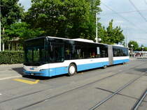 VBZ - Neoplan Nr.554 ZH 730554 unterwegs auf der Linie 161 in der Stadt Zrich am 10.06.2011