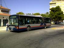 Noge Cittour, Wagen 241, Firma Costa Azul, wartet an der Endhaltestelle Eras de la Sal im spanischen Torrevieja am 09.06.2011