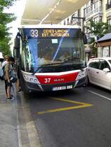 Castrosua Magnus auf MAN-Fahrgestell im spanischen Granada