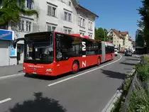 Zimmerberg Bus - MAN Liojn`s City  Nr.3  ZH 481448 unterwegs in W�denswil am 10.06.2011