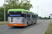 Mercedes Citaro Irvine, in der Karl-Wiechert-Allee/Hannover am 14.06.2011.