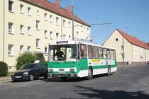 Auf einer Probefahrt konnte der 14Tr des DVN Berlin e.V. am 28.06.2011 in Nordend in Eberswalde fotografiert werden. 