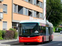 VB Biel - Hess-Swisstrolley BGT-N2C  Nr.59 unterwegs auf der Linie 4 in Biel  am 12.06.2011