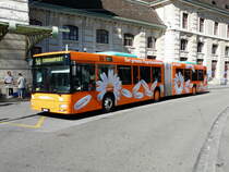 BVB Basel - MAN  Nr.785  BS 3285 unterwegs auf der Linie 50 bei der Haltestelle vor dem Bahnhof Basel SBB am 26.06.2011