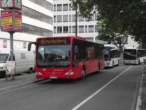 Ein Mercedes Benz Citaro in Heidelberg von DB Rhein Neckar Bus am 01.07.11