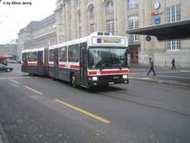 NAW 240 verl�sst den Bahnhof St. Gallen am 27.12.07 in Richtung M�rschwil.