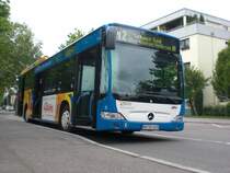 Citaro Facelift LE 3 Trer - Wagen 5 - HN-VB 6005 - Haltestelle: Sontheim Ost Gldensteinstr. - Betrieb: Stadtwerke Heilbronn Verkehrsbetriebe