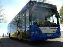 Neoplan N 4416 - ehemalig Wagen 77 - HN-VB 6077 - Haltestelle: Biberach Maustal - Betrieb: Stadtwerke Heilbronn Verkehrsbetriebe