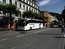 Ein Mercedes Benz Tourismo in Heidelberg am 03.07.11
