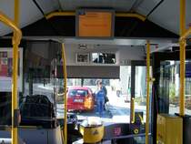 EVAG Ersatzverkehr Innen des Wagen 4505