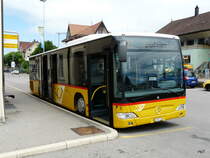 Postauto - Mercedes Citaro  BE 652112 beim Bahnhof Kerzers am 25.06.2011