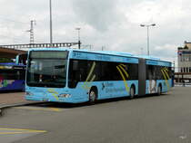 VZO - Mercedes Citaro Nr.118 ZH 745118 bei den Bushaltestellen beim Bahnhof in Wetzikon am 24.06.2011