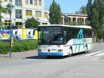 Mercedes-Benz O 550 (Integro) nach Strauberg am Bahnhof.