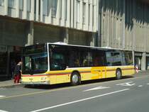 STI Thun - Nr. 123/BE 700'123 - MAN am 9. Juli 2011 in Thun, Marktgasse prov. Haltestelle