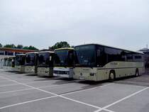  Sieben (MB-Postbusse) auf einen Streich ; in Ampflwang;110703