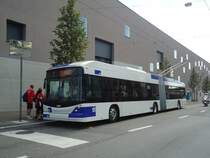 TL Lausanne - Nr. 845 - Hess/Hess Gelenktrolleybus am 12. Juli 2011 in Lausanne, Beaulieu