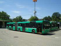 BVB Basel (TL Lausanne Nr. 645) - Nr. 732/BS 3232 - Mercedes O 405GN (ex Deutschland) am 12. Juli 2011 in Lausanne, D�p�t Borde