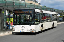 MAN Lion&acute;s City, Linie 806 RVK, am Bf Euskirchen 01.07.2011