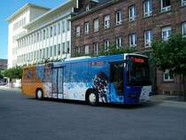 Volvo 8700 LE von Becker verl�sst den Rendez-Vous Platz am 11/07/11.